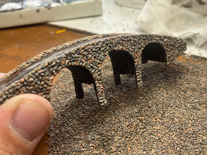 Micro Landscapes process pictures step 4 complete bridge