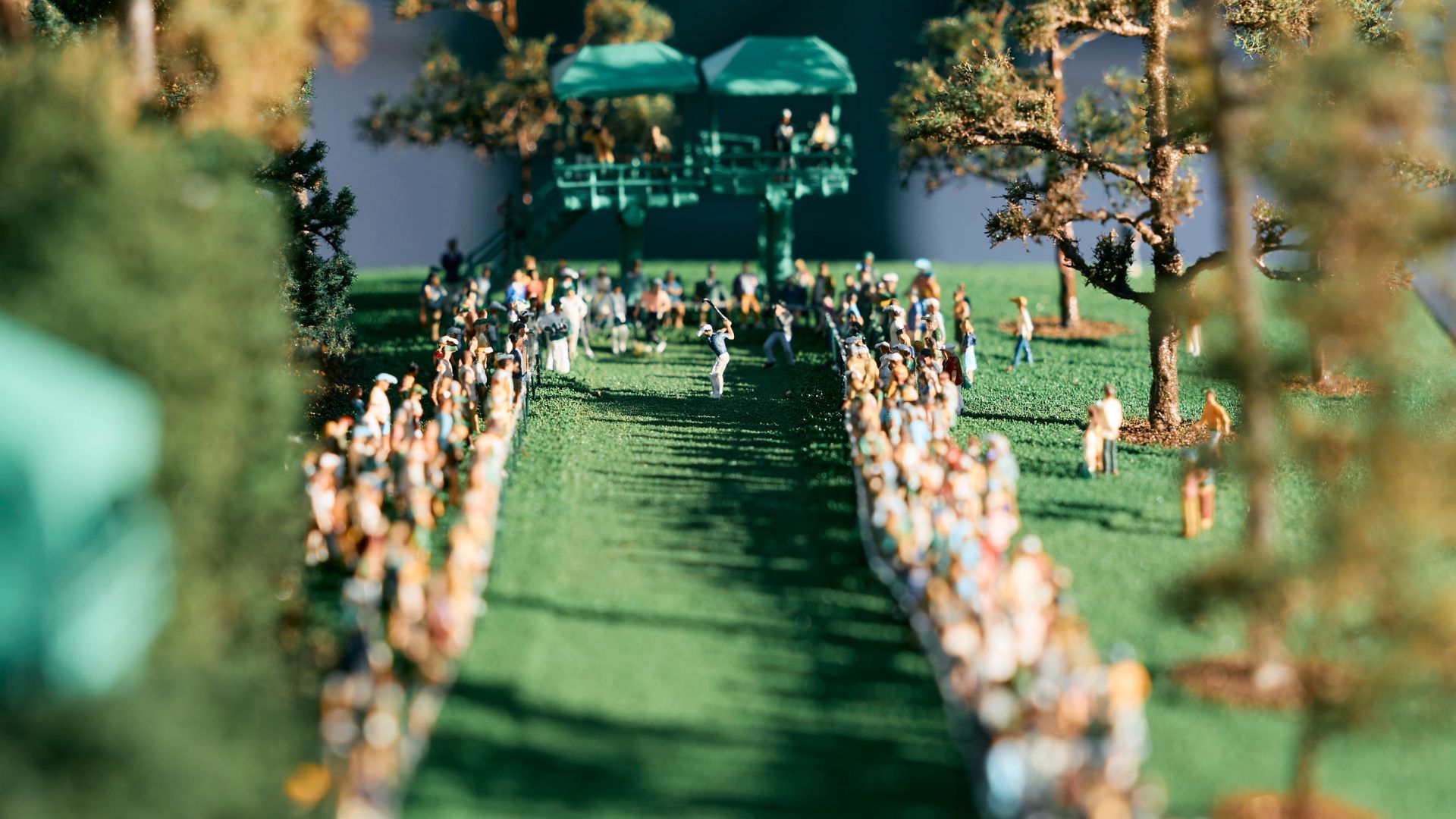 playoff hole 18 augusta georgia replica long fairway